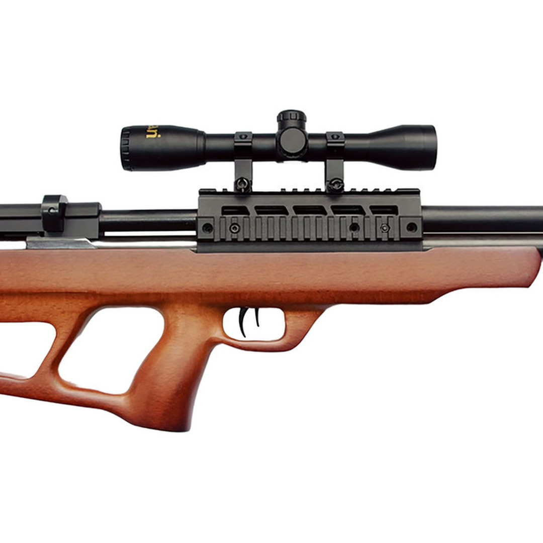 Rifle Beeman Commodor Under Level REG. 13595 (6.35) Madera - Image 4